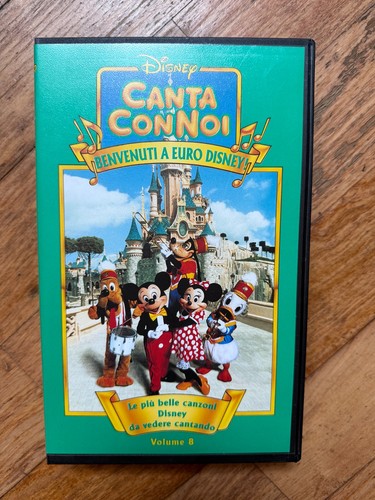 Vhs disney canta - vhs,