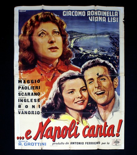 Napoli canta poster - e,