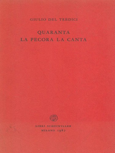 Quaranta pecora canta prima - la,