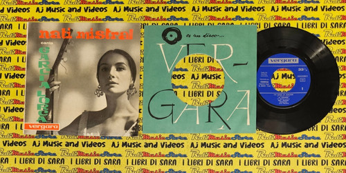 Nati mistral canta - lp,